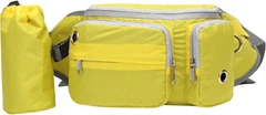 Voyagerpet Поясна сумка для вигулу собак Voyager Pet LVC809 Yellow з тримачем для пляшки