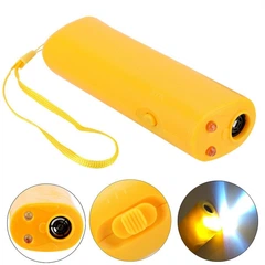 Без бренду Ультразвуковий відлякувач собак Super Ultrasonic AD-100 Yellow