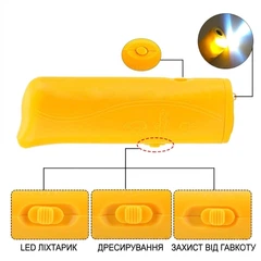 Без бренду Ультразвуковий відлякувач собак Super Ultrasonic AD-100 Yellow