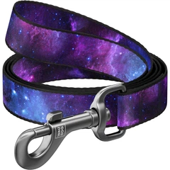Повідець для собак нейлоновий WAUDOG Nylon, малюнок "NASA21" 300 см 15 мм (760-0148)