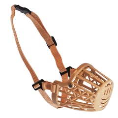 Намордник для собак корзинка Standart Muzzle Nobby Коричневий S: ОМ 23 см, ДМ 8 см