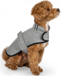 Накидка для собак Barksi Textile S Сіра (2007033056347)