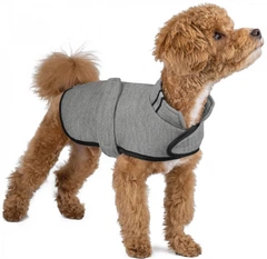 Накидка для собак Barksi Textile S Сіра (2007033056347)