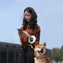 Поводок для собак MOESTAR UFO Retractable Leash 2 Air White [110290]