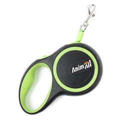 Рулетки AnimAll Повідець-рулетка для собак, салатовий S (63849)