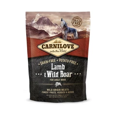 Carnilove Корм з ягня м'ясо дикого кабана для дорослих собак