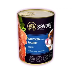 Savory Корм з курка кролик для собак