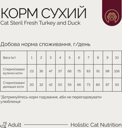 Savory Корм з качка індичка для дорослих котів