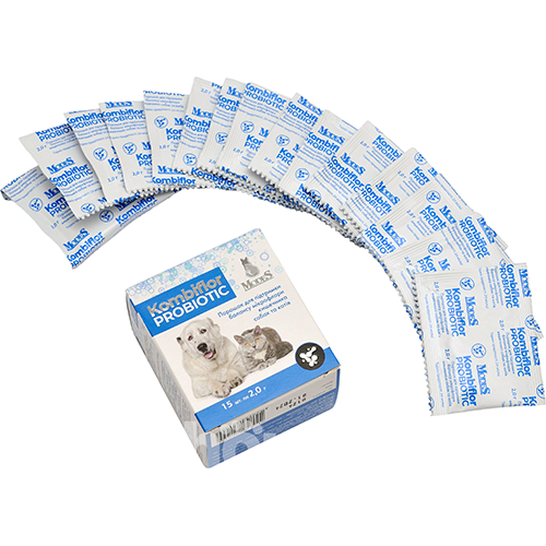 Modes Kombiflor Probiotic Порошок для підтримання балансу мікрофлори кишечника собак та котів