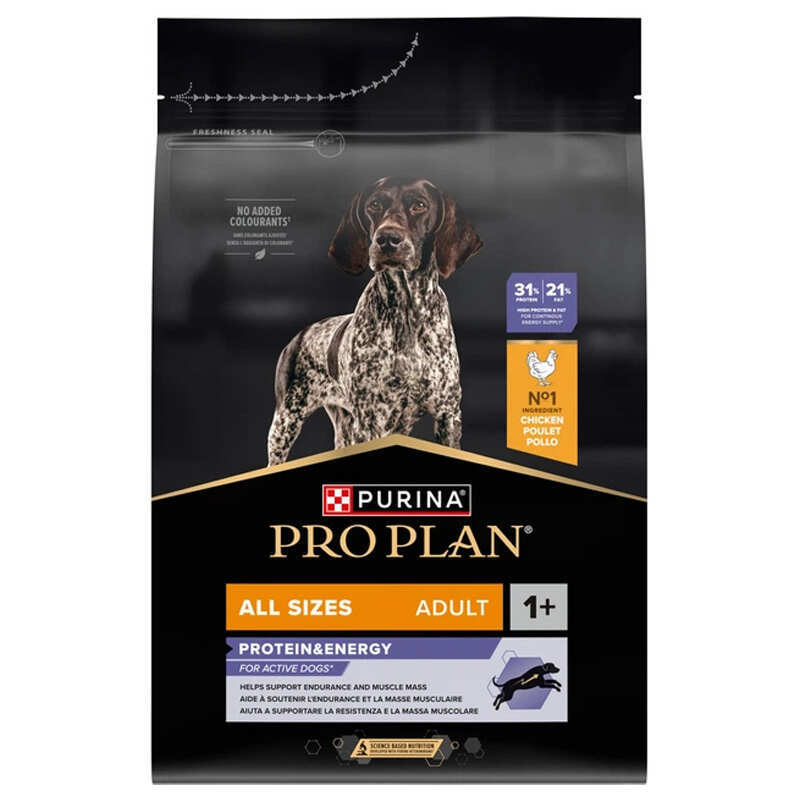 Purina Pro Plan – Сухий повнораціонний корм з куркою для дорослих активних та робочих собак усіх розмірів