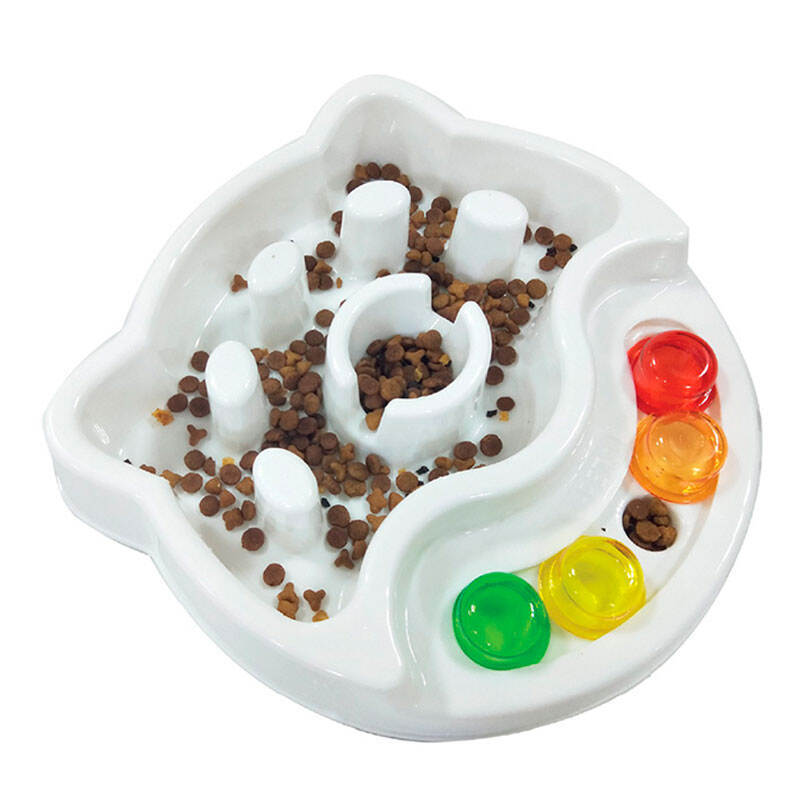 M Pets M-Pets (М-Петс) Tasty Viola Interactive Bowl - Інтерактивна миска Віола для повільного годування котів та собак