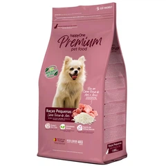 Преміум Корм для Собак Малих Порід зі Свіжим М’ясом happyOne Premium Dog Small Breeds Fresh Meat 4 кг