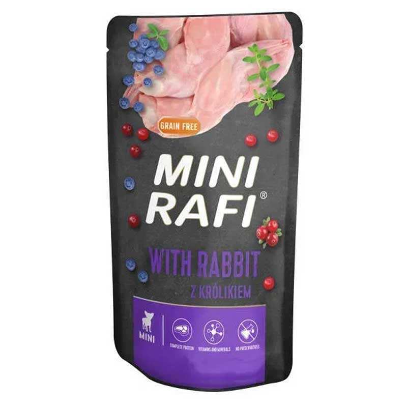 Rafi Корм з м'ясо та м'ясні субпродукти кролик для дорослих собак мініатюрних порід