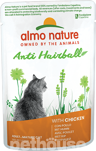 Almo Nature Корм з курка м'ясо та м'ясні субпродукти для котів