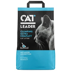 Cat Leader (Кет Лідер) - Наповнювач, що швидко утворює грудочки натуральний для котячих туалетів