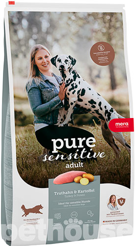 Mera Pure Sensitive Dog Adult Fresh Meat Truthahn & Kartoffel
