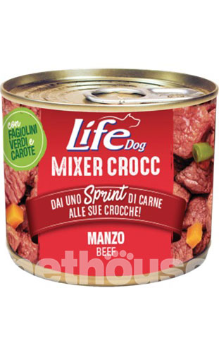 LifeDog Mixer Crocc Яловичина для собак