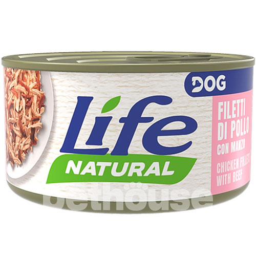 LifeDog Куряче філе з яловичиною для собак