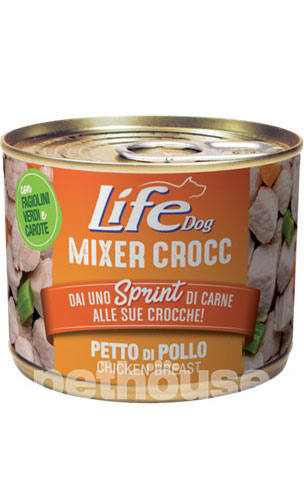 LifeDog Mixer Crocc Куряча грудка для собак