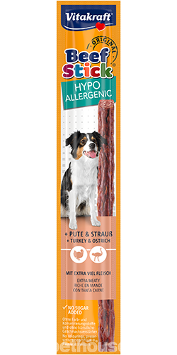 Vitakraft Dog Beef Stick Original з індичкою та страусом