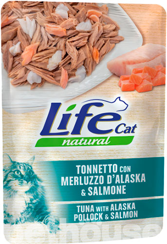 LifeCat Вологий корм (шматочки в желе) для котів