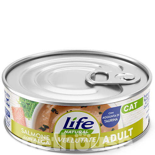 LifeCat Vellutate Лосось з морськими водоростями для котів