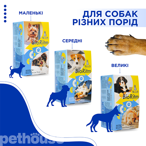 Modes Добавка BioRitm Полівітамінний комплекс для собак малих порід
