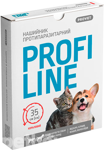 ProVET Препарат ProfiLine нашийник від для котів