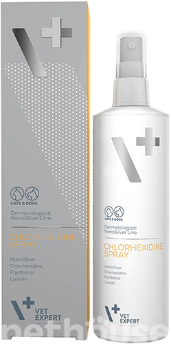 VetExpert Препарат Chlorhexidine Хлоргексидиновий спрей для котів