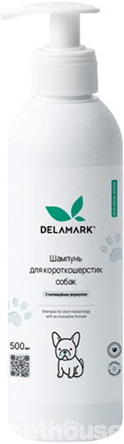 Delamark Шампунь з екстрактом ромашки та алое для короткошерстих собак