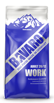 BAVARO Work 26/12 18 кг - Базовий корм для робочих собак