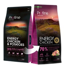 Корм сухий Profine Energy Chicken and Potatoes для активних собак усіх порід, з куркою та картоплею, 12 кг