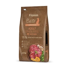Fitmin dog Purity GF Adult Beef (для дорослих собак середніх та великих порід з яловичиною беззерновий), 12 кг