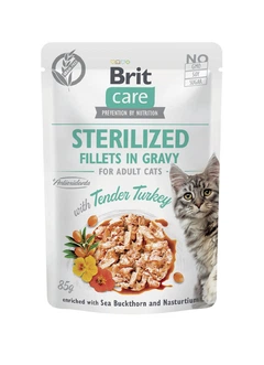 Brit Care Вологий корм (шматочки в соусі)