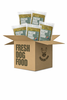Натуральний корм для собак Fresh Dog Food з бараниною 250 г х 4 шт
