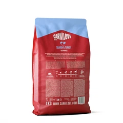Корм сухий Carnilove Active Salmon & Turkey Puppy для цуценят лосось та індичка 4 кг