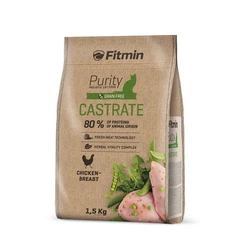 Корм для котів Fitmin cat Purity Castrate 1,5 кг