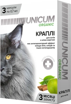 Unicum Препарат на натуральній основі для котів