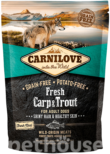 Carnilove Dog Fresh Adult Carp & Trout — Сухий корм для собак