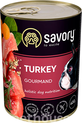 Savory Dog Adult Turkey