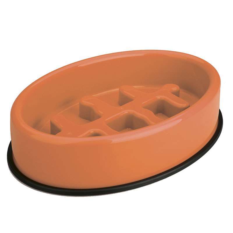 M Pets M-Pets (М-Петс) Fishbone Slow Feed Bowl – Миска Фишбон для повільного годування собак