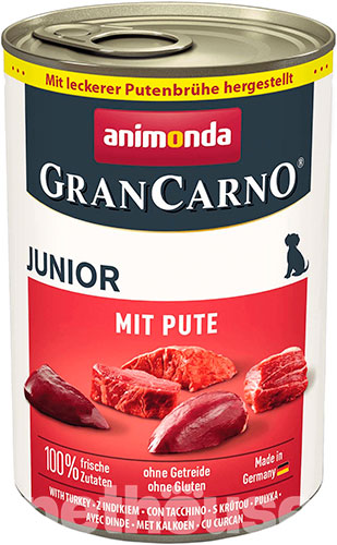Animonda Gran Carno для цуценят, з індичкою