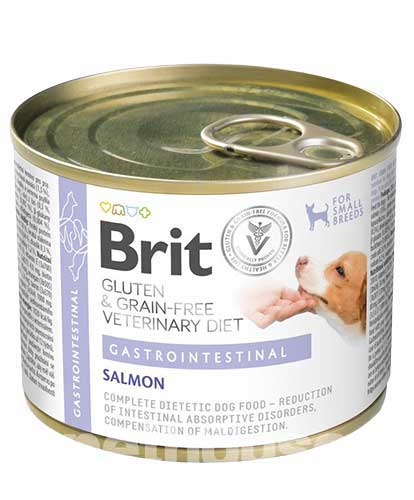 Brit Veterinary Diet Gastrointestinal Dog Cans Salmon