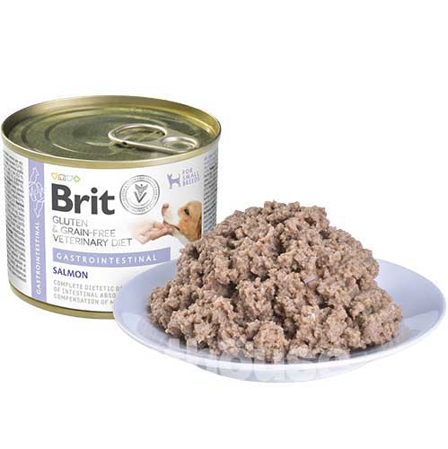 Brit Veterinary Diet Gastrointestinal Dog Cans Salmon