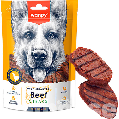 Wanpy Grilled Beef Steak Стейк з яловичини для собак