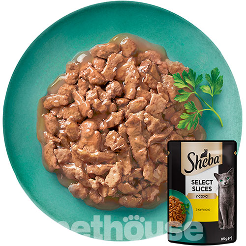 Sheba Select Slices з куркою у соусі