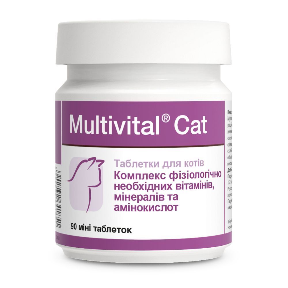 Dolfos Препарат Multivital mini шт для котів мініатюрних порід