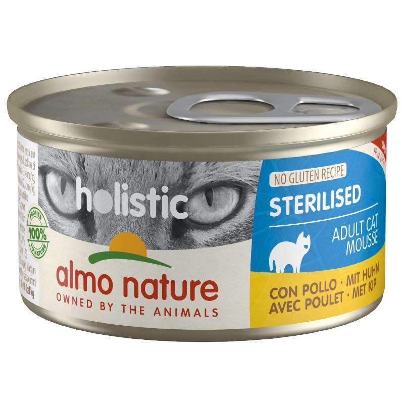 Almo Nature Корм з курка м'ясо та м'ясні субпродукти для дорослих котів
