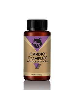 Кардіо комплекс для собак та котів LeVi 500 mg 60 таблеток