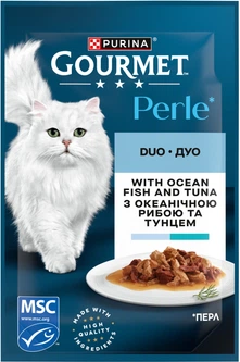 Gourmet Вологий корм (шматочки в соусі) для котів